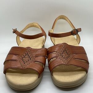 SAS Brown Leather Sandals